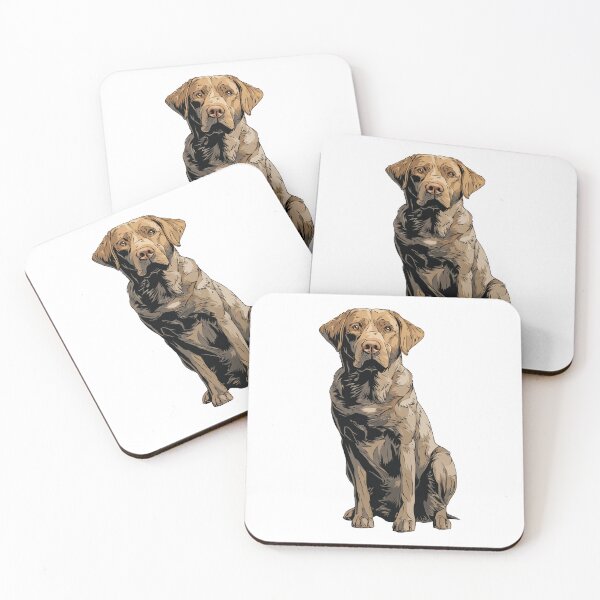 Item preview, Chesapeake Bay Retriever Dog Illustration designed and sold by whyitsme.