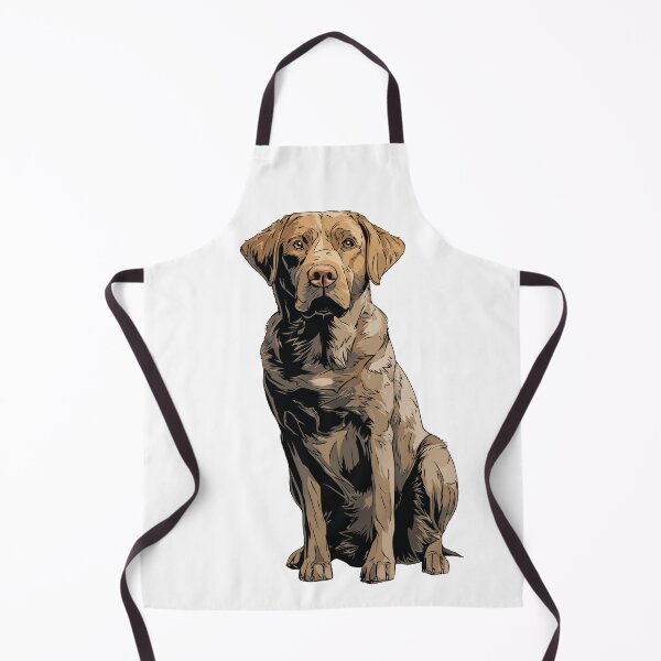 Item preview, Chesapeake Bay Retriever Dog Illustration designed and sold by whyitsme.