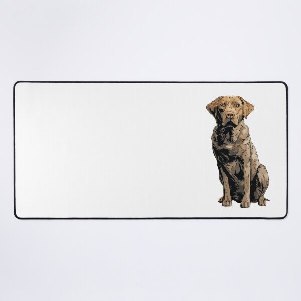 Item preview, Chesapeake Bay Retriever Dog Illustration designed and sold by whyitsme.