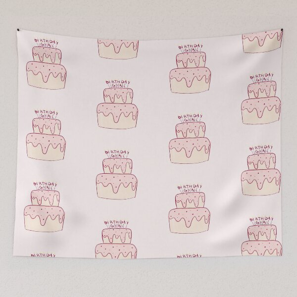 Item preview, birthday girl cake designed and sold by justgirliethings.
