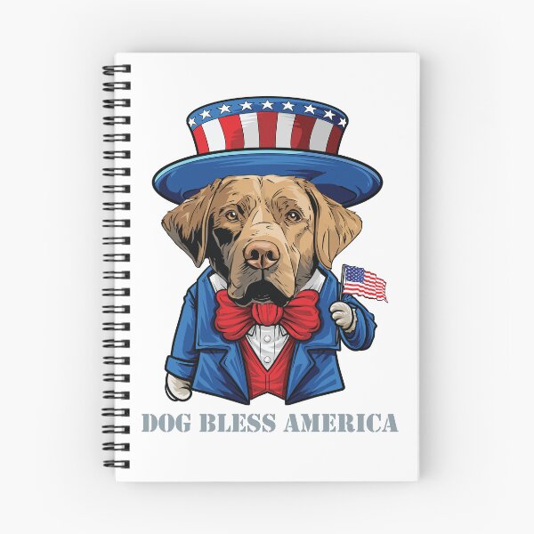 Item preview, Chesapeake Bay Retriever Dog Bless America designed and sold by whyitsme.