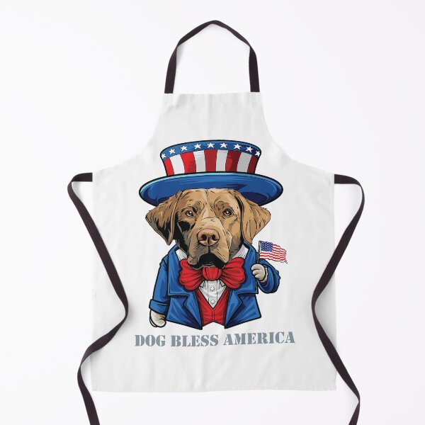 Item preview, Chesapeake Bay Retriever Dog Bless America designed and sold by whyitsme.