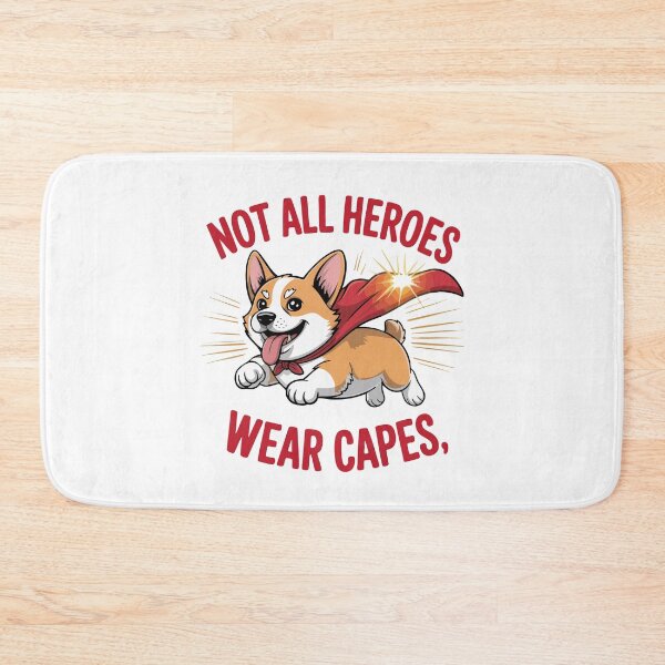 Item preview, Corgi Superhero Dog Leaping Shirt designed and sold by Tong4130.