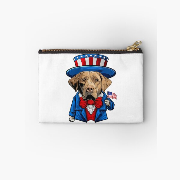 Item preview, Funny American Dog Chesapeake Bay Retriever 4th of July designed and sold by whyitsme.