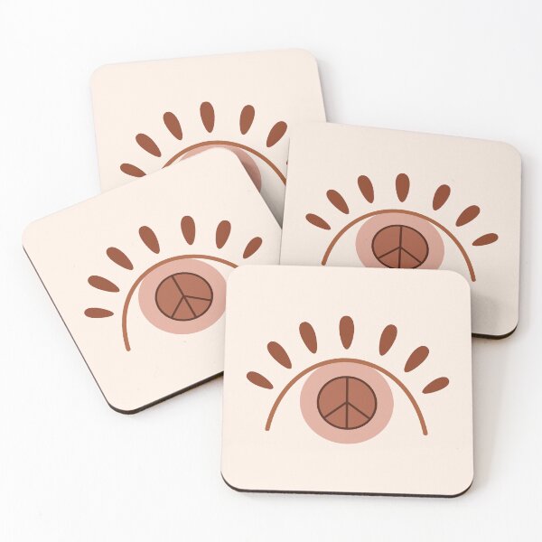 Item preview, Mystic Hippie Eye - Peace Sign designed and sold by Julza Art.