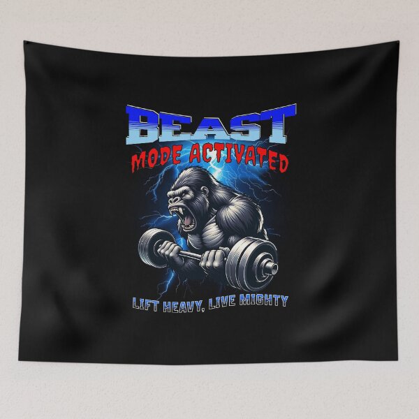 Item preview, Cartoon Gorilla Beast Mode Activated designed and sold by FunCartoonSpot.