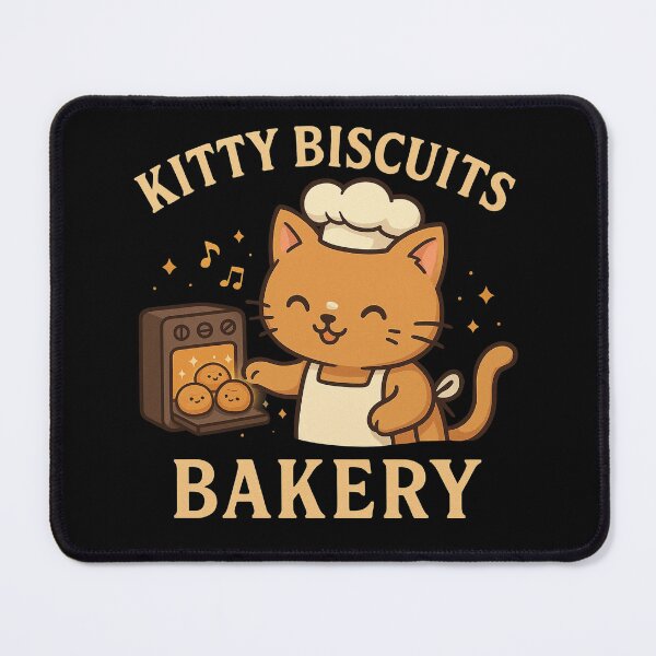 Item preview, Kitty Biscuits Bakery We Knead Em You Need Em-Funny Gifts for Cat Lovers designed and sold by LovelyEvaDesign.