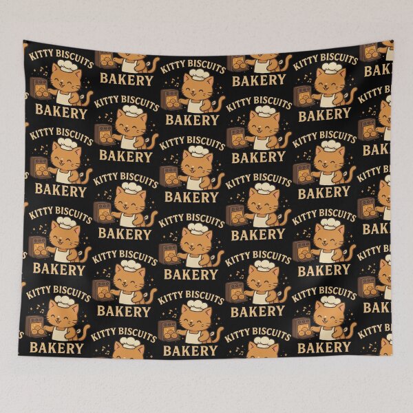 Item preview, Kitty Biscuits Bakery We Knead Em You Need Em-Funny Gifts for Cat Lovers designed and sold by LovelyEvaDesign.
