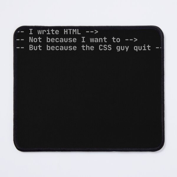 Item preview, Funny HTML Programmer Design designed and sold by MockupVision.
