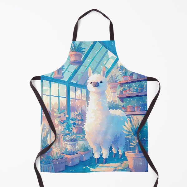 Item preview, Chill Llama in the glass house designed and sold by WoollenLlama.