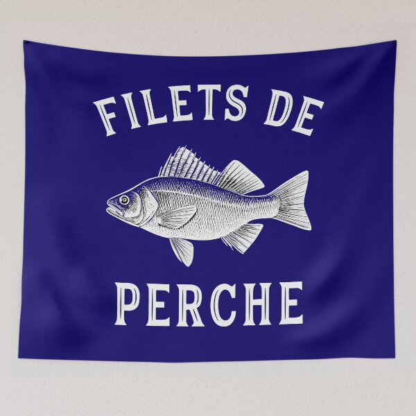 Item preview, Perch Fish Filets - Filets de Perche designed and sold by AntiqueImages.
