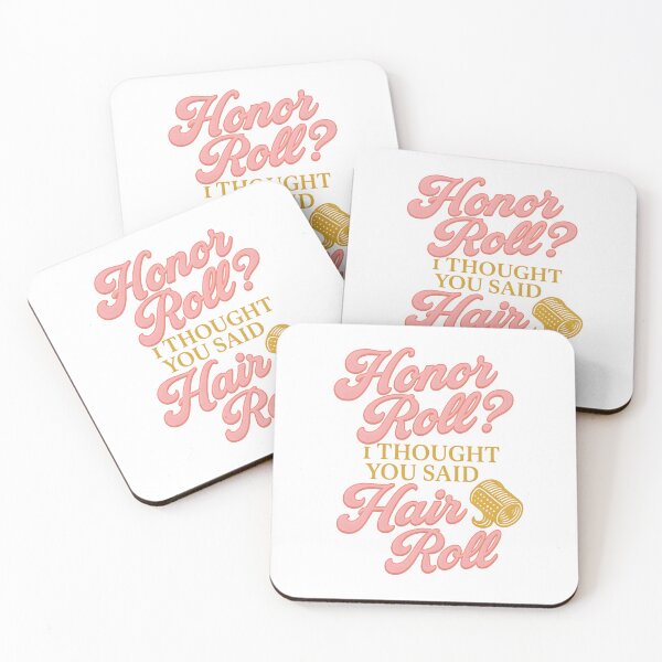 Item preview, Funny Honor Roll Hair Roll Parody Shirt designed and sold by Uglyandcute.