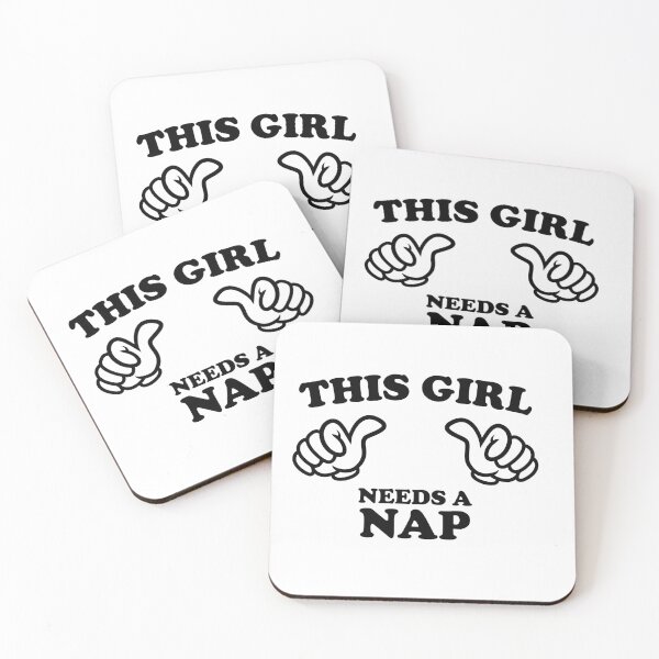 Item preview, This Girl Needs a Nap designed and sold by shitpostee.