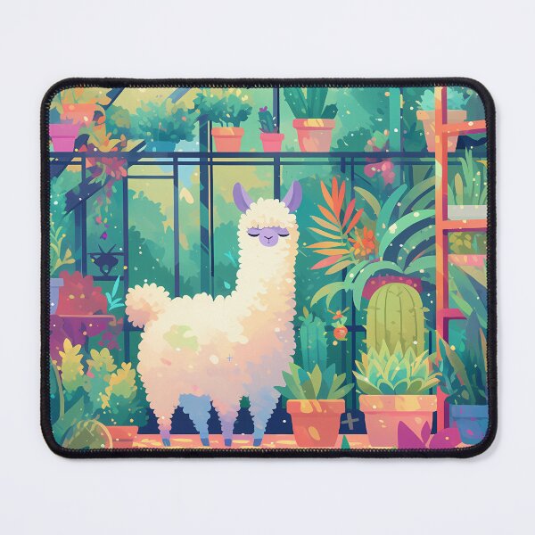 Item preview, Chill Llama in the glass house designed and sold by WoollenLlama.