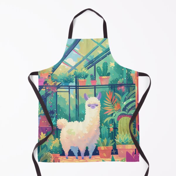 Item preview, Chill Llama in the glass house designed and sold by WoollenLlama.