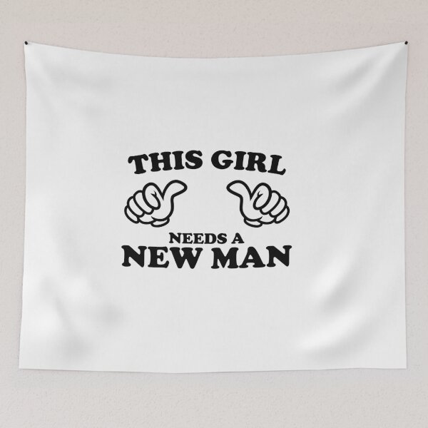 Item preview, This Girl Needs a New Man designed and sold by shitpostee.