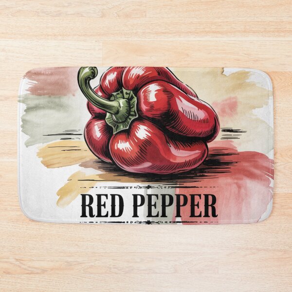 Item preview, Red pepper,watercolor. designed and sold by elegantpaterns.