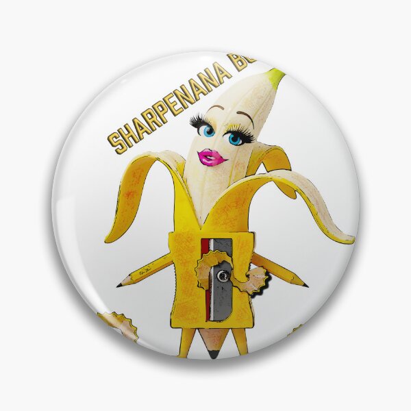 Item preview, The Sharpened Banana: TikTok Vibes Meet Art designed and sold by Hen-C-Art.