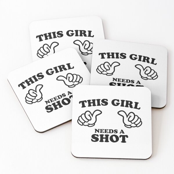 Item preview, This Girl Needs a Shot designed and sold by shitpostee.
