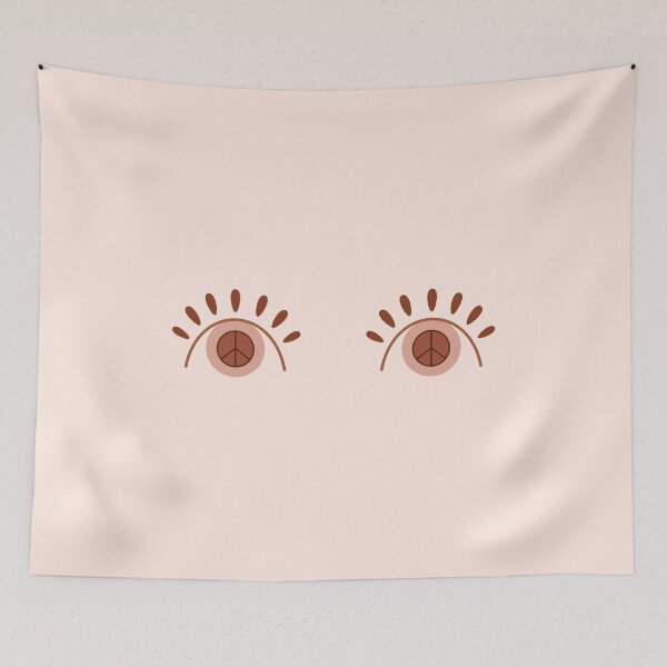 Item preview, Mystic Hippie Eyes - Peace Sign designed and sold by Julza Art.