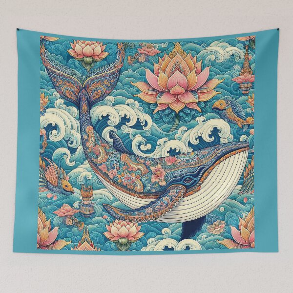 Item preview, Whale's Delight in Thai Waters designed and sold by Vanich-Panich.