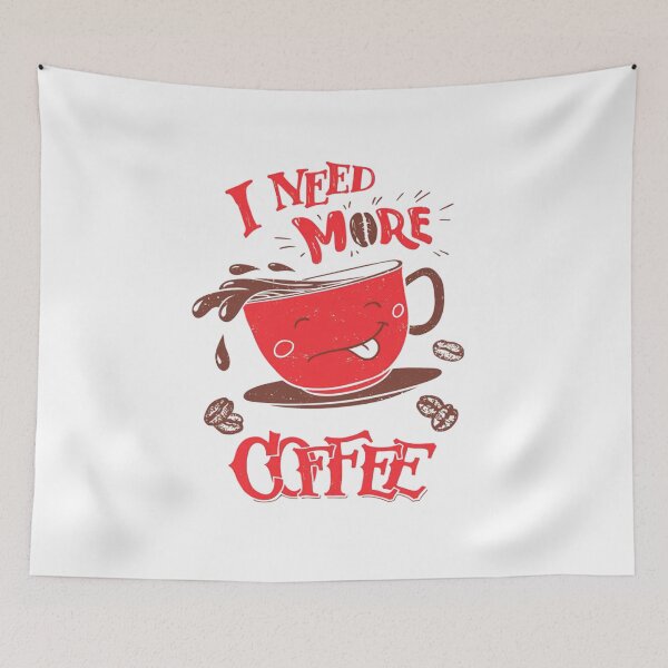 Item preview, I Need More Coffee designed and sold by teemix.