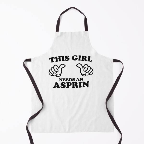 Item preview, This Girl Needs an Aspirin designed and sold by shitpostee.