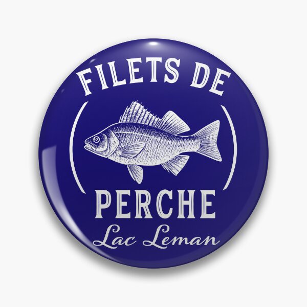 Item preview, Perch Fish from Lake Geneva Filets de Perche designed and sold by AntiqueImages.