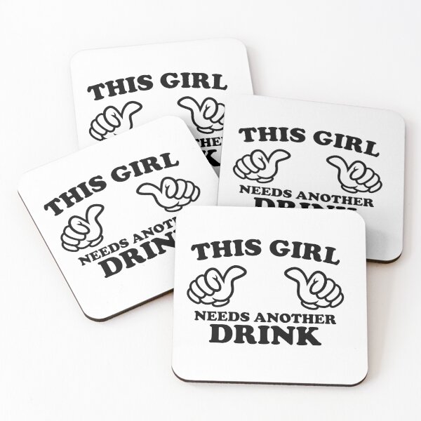 Item preview, This Girl Needs Another Drink designed and sold by shitpostee.
