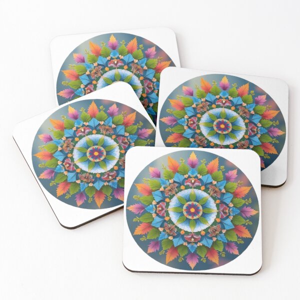 Item preview, Multicolored mandala designed and sold by lunadesignsmoon.