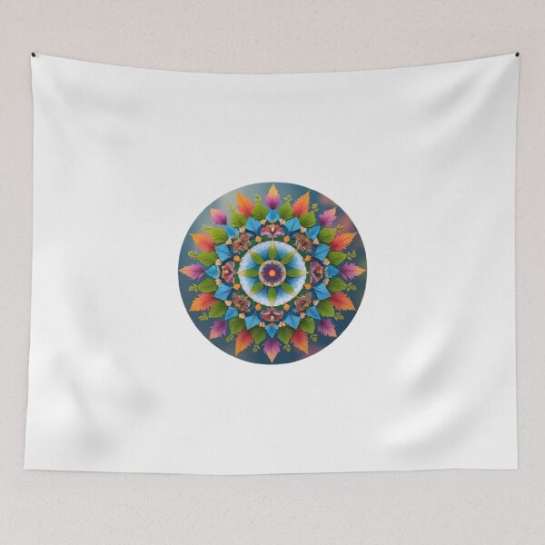 Item preview, Multicolored mandala designed and sold by lunadesignsmoon.
