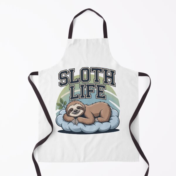 Item preview, Sloth Life – Cute Lazy Sloth Cartoon Funny Relaxation Design designed and sold by addthana.