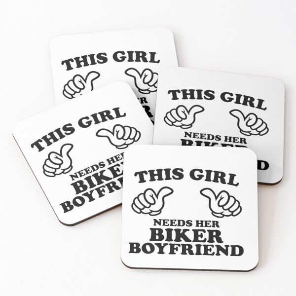 Item preview, This Girl Needs Her Biker Boyfriend designed and sold by shitpostee.