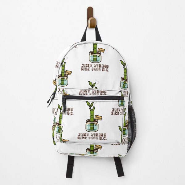 Item preview, Bamboo – Just Vibing Since 3000 B.C. - Funny Houseplant Characters designed and sold by EdgyEdgeArt.