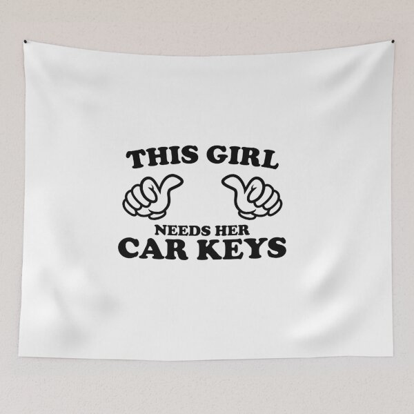 Item preview, This Girl Needs Her Car Keys designed and sold by shitpostee.