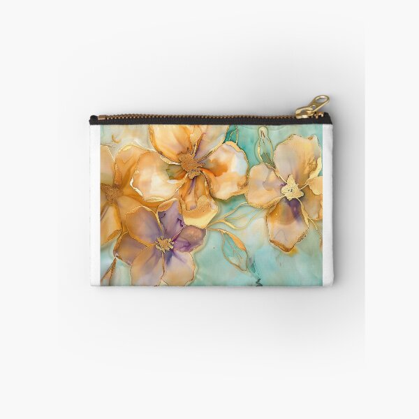 Item preview, Elegant Gold Flowers designed and sold by  Luna Quibbleton.