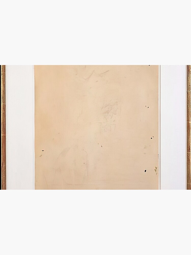 Thumbnail 4 of 4, Zipper Pouch, Robert Rauschenberg - ERASED DE KOONING 1953 designed and sold by iroismart.