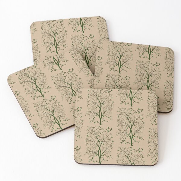 Item preview, Whimsical Vine and Leaf Tree Drawing on Neutral Background designed and sold by Monascreativeempire.