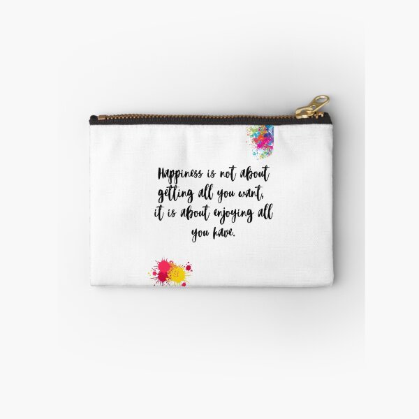 Item preview, Happiness is not about getting all you want designed and sold by santoshputhran.