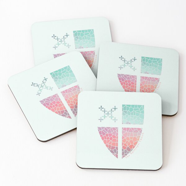 Item preview, Episcopal Church Shield - Pastels designed and sold by Canterbury Episcopal Campus Ministry at Texas Tech University .