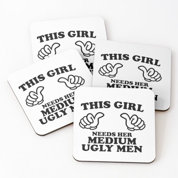 Item preview, This Girl Needs Her Medium Ugly Men designed and sold by shitpostee.