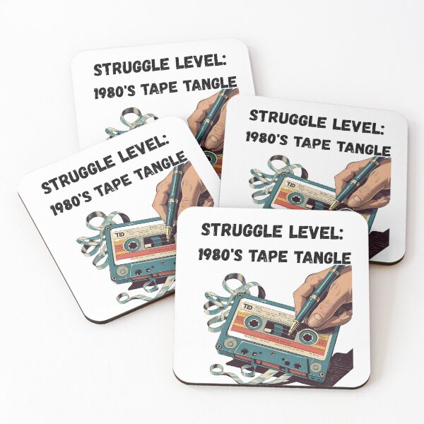 Item preview, 80's Tape Tangle - real ones know the struggle  designed and sold by Pawblematic .
