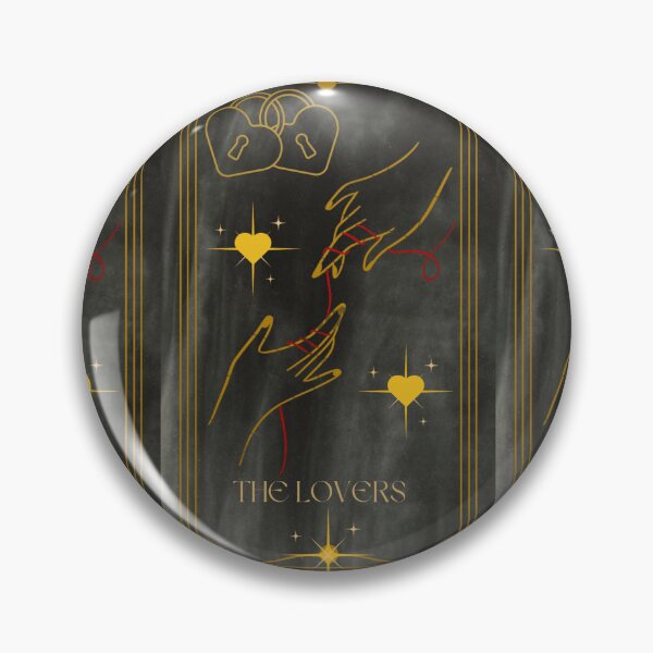 Item preview, The lovers - Tarot - Red Thread designed and sold by UniDreams.