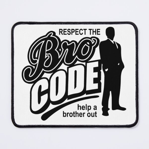 Item preview, Respect the Bro Code help a brother out designed and sold by teemix.