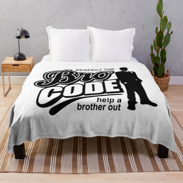 Item preview, Respect the Bro Code help a brother out designed and sold by teemix.