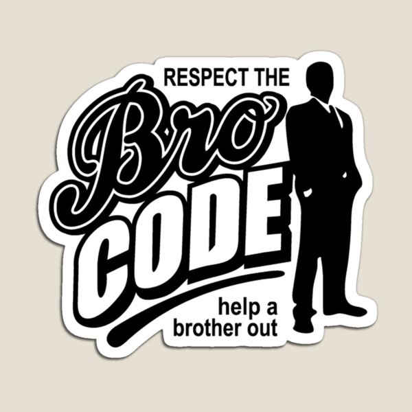 Item preview, Respect the Bro Code help a brother out designed and sold by teemix.