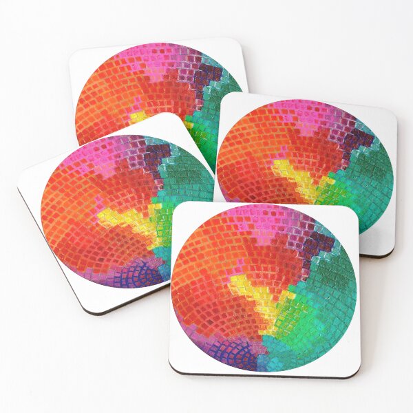 Item preview, Bold Rainbow Disco designed and sold by RebeccaSteenArt.