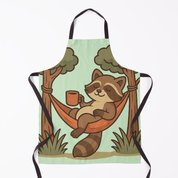 Item preview, Chill Raccoon in Hammock designed and sold by Miximondo.