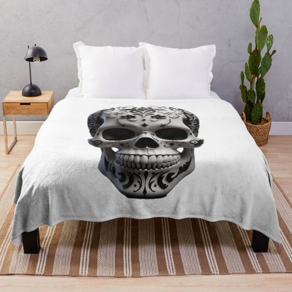 Item preview, Floral Skull designed and sold by Designs by Me.