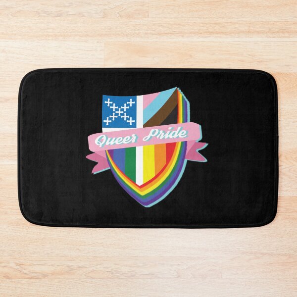 Item preview, Queer Pride - Episcopal Shield designed and sold by Canterbury Episcopal Campus Ministry at Texas Tech University .